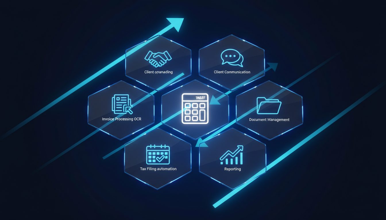 Procesos automatizables en asesorías: onboarding, OCR facturas, IVA, comunicación, documentos, reportes